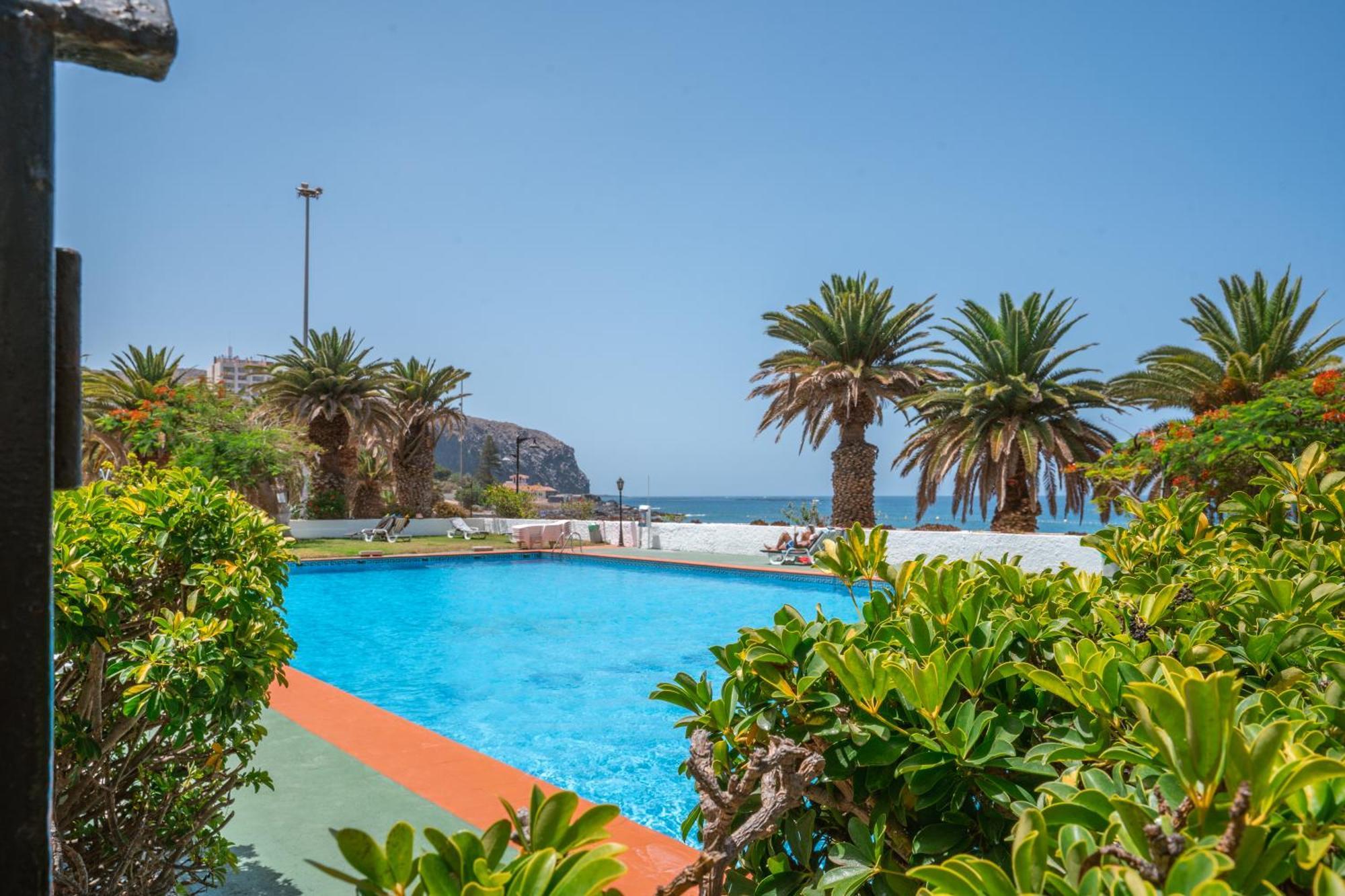 Go2Tenerife Apart'Dida Pool & First Line Of The Sea ロスクリスティアーノス エクステリア 写真